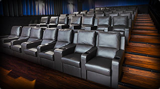 Seats in Jacksonville RMC Stadium Cinemas