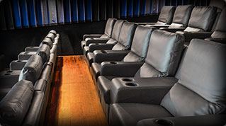 New seats of Jacksonville RMC Stadium Cinemas